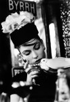 Фотография | William Klein | Vogue | Mary + Dove in Cafe, Paris, 1957