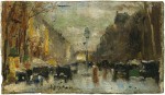 Живопись | Лессер Ури | Бульвар в Париже, 1928