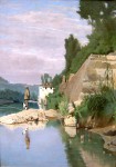 Живопись | Одоардо Боррани | Fisherman on Arno at Casaccia, 1871