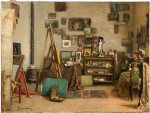 Живопись | Одоардо Боррани | Visita allo studio, 1890