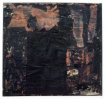 Живопись | Robert Rauschenberg | Untitled (black painting with portal form), 1952–53