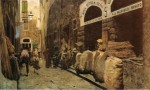 Живопись | Телемако Синьорини | La Via del fuoco, 1881