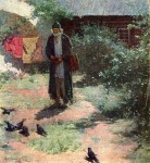 Живопись | Абрам Архипов | Келейник, 1891