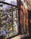 Живопись | Валентин Серов | Открытое окно. Сирень, 1886