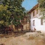 Живопись | Валентин Серов | Татарская деревня Крыму, 1893