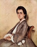 Живопись | Джованни Фаттори | Портрет кузины художника, 1861