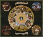 Живопись | Иероним Босх | Семь смертных грехов и Четыре последние вещи, 1485