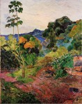 Живопись | Поль Гоген | Martinique Landscape, 1887