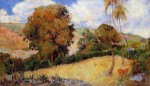 Живопись | Поль Гоген | Meadow in Martinique, 1887
