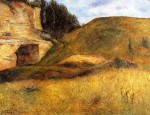 Живопись | Поль Гоген | Quarry hole in the cliff, 1882
