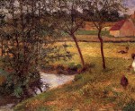 Живопись | Поль Гоген | Stream in Osny, 1883