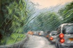 Живопись | Francis McCrory | Rainy Windscreen Paintings | Why Does It Always Rain On Me