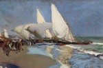Живопись | Хоакин Соролья-и-Бастида | Пляж в Валенсии, 1908