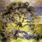 Живопись | Джон Генри Твахтман (Туоктмен) | Вишневое дерево, 1901