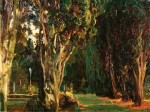 Живопись | Джон Сингер Сарджент | Falconieri Gardens, Frascati, 1907