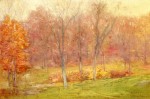 Живопись | Джулиан Олден Уир | Autumn Rain, 1890