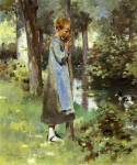 Живопись | Теодор Робинсон | By the River, 1887