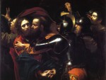 Живопись | Караваджо | Взятия Христа под стражу, 1602