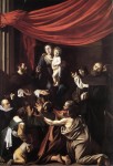 Живопись | Караваджо | Мадонна Розария, 1607