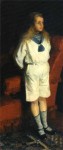 Живопись | Филипп Малявин | Портрет мальчика в белом костюме, 1905