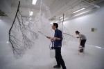 Инсталляция | Onishi Yasuaki | Процесс создания | Вертикальная Пустота