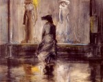 Живопись | Эверетт Шинн | Window Shopping, 1903