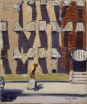 Живопись | Джордж Лакс | Noontime, St. Botolph Street, Boston, 1928