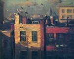 Живопись | Джон Френч Слоун | Pigeons, 1910