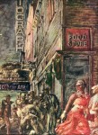 Живопись | Реджинальд Марш | Food Store (Death of Dillinger), 1938