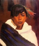 Живопись | Роберт Генри | Ricardo, Indian of San Ildefonso, 1916