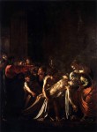 Живопись | Караваджо | Воскрешение Лазаря, 1608-1609