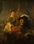Живопись | Рембрант | Блудный сын в таверне, 1635