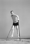 Фотография | Richard Avedon | Fifi Wheeler, shirt by Mandel, shorts by Lillian Abbott, Jones Beach, New York, March 1945