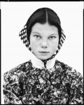 Фотография | Richard Avedon | In The American West | Freida Kleinsasser, thirteen-year-old, Hutterite colony, Harlowton, Montana, June 23, 1983