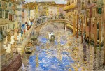 Живопись | Морис Брэзил Прендергаст | Venetian Canal Scene, 1898-99