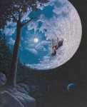 Живопись | Роберт Гонсалвес | Over the Moon