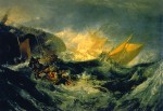 Живопись | Уильям Тернер | The shipwreck of the Minotaur