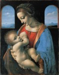 Живопись | Леонардо да Винчи | Мадонна Литта, 1490-91