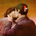 Иллюстрация | Павел Кучинский | Love when the brain takes a break