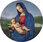 Живопись | Рафаэль Санти | Мадонна Конестабиле, 1502-04