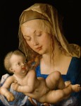 Живопись | Альбрехт Дюрер | Дева Мария с Младенцем и полусъеденной грушей, 1512