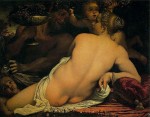 Живопись | Аннибале Карраччи | Венера, Сатир и Купидоны, 1588-90
