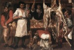 Живопись | Аннибале Карраччи | Лавка мясника, 1585