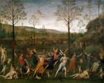 Живопись | Перуджино | Борьба Любви И Целомудрия, 1503-05