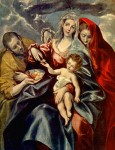 Живопись | Эль Греко | Святое Семейство, 1592