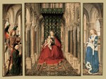 Живопись | Ян ван Эйк | Мадонна С Младенцем В Церкви, 1437