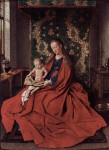 Живопись | Ян ван Эйк | Мадонна С Младенцем За Чтением, 1433