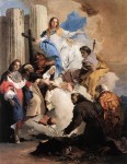 Живопись | Джованни Баттиста Тьеполо | Непорочная Дева и шесть святых, 1737
