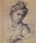 Живопись | Микеланджело | Клеопатра, 1533-34
