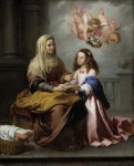 Живопись | Мурильо | Воспитание Девы Марии, 1655